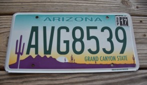 Arizona State Official License Plate from All 50 USA State Official License Plate Collection Arizona State Official License Plate from All 50 USA State Official License Plate Collection